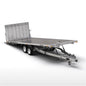 Remorque plateau type GT universal 2 essieux Martz