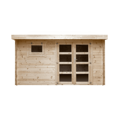 Abri de Jardin Bois moderne – 13 m2 – Qualité Supérieur – Prix usine – DESTOCKAGE