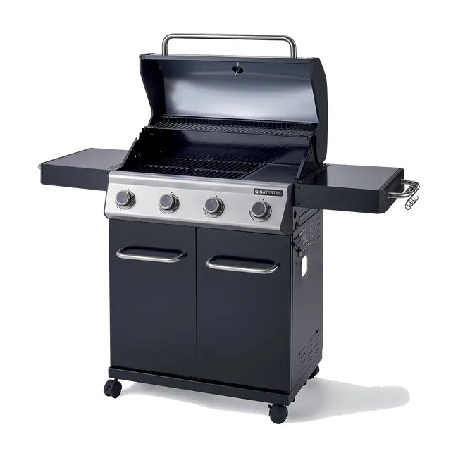 Barbecue au gaz – 154 x 55 x 114 cm – NATERIAL Kenton