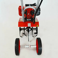 HECHT 752 Motobineuse Moteur 2 temps Fraiseuse Houe Jardin Houe du cultivateur 16 couteaux 14.3 kg largeur travail 25cm 9000tr/min