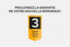 Remorque haute avec rehausses de ridelles et bâche haute - 2,30 x 1,25 m - Garden Trailer 230 KIPP