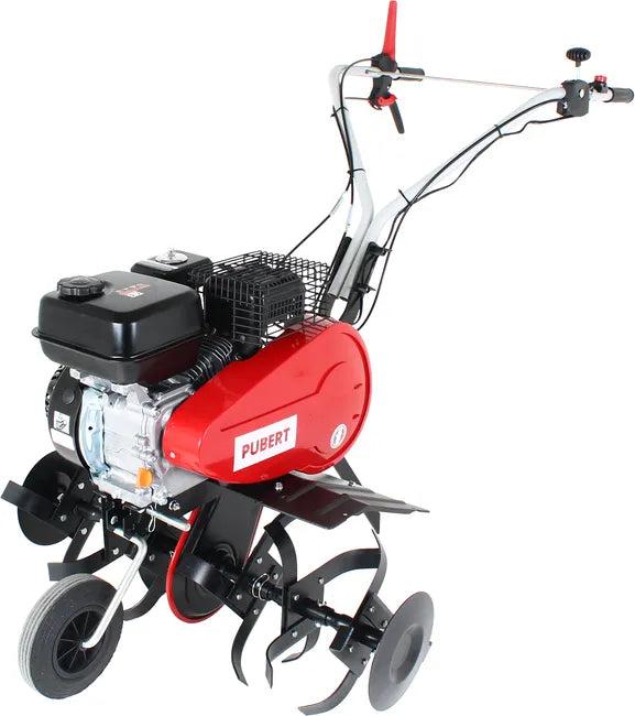 HECHT 752 Motobineuse Moteur 2 temps Fraiseuse Houe Jardin Houe du cultivateur 16 couteaux 14.3 kg largeur travail 25cm 9000tr/min