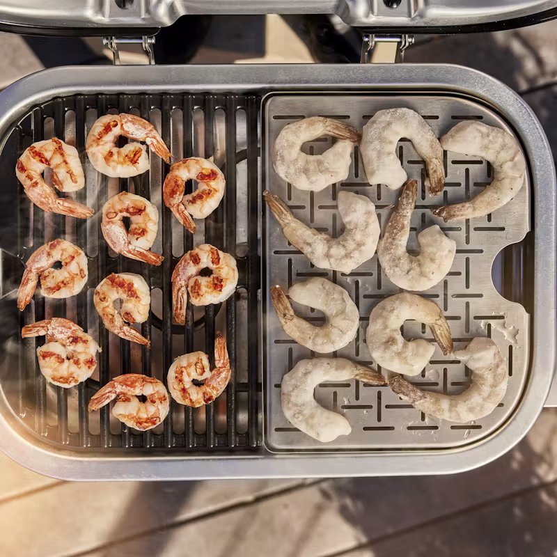 Barbecue électrique Lumin et support avec pieds