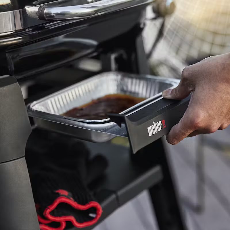 Barbecue électrique Lumin et support avec pieds