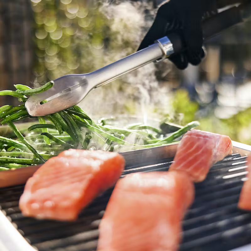 Barbecue électrique Lumin et support avec pieds